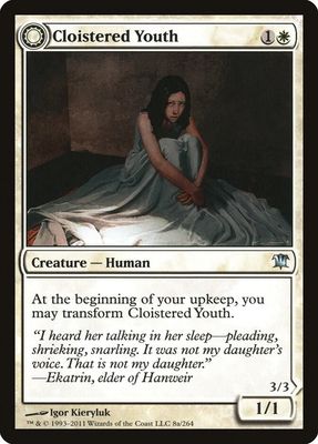 Cloistered Youth 8a/264 - Innistrad (ISD)