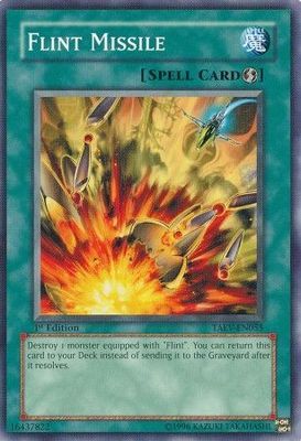 Flint Missile - TAEV-EN055 - Common 1st Edition Tactical Evolution [TAEV] 1st Edition Singles