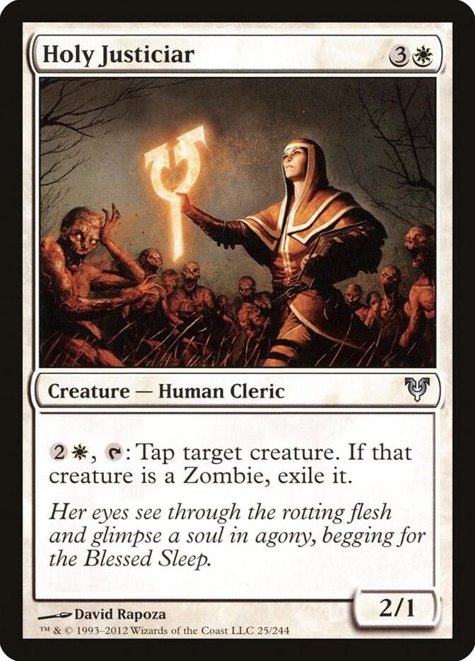 Holy Justiciar 25/244 - Avacyn Restored (AVR)