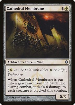 Cathedral Membrane 5/175 - New Phyrexia (NPH)