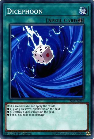 Dicephoon - SS02-ENB15 - Common 1st Edition Speed Duel Starter Decks: Duelists of Tomorrow Singles