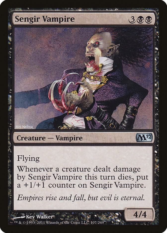 Sengir Vampire 107/249 - Magic 2012 (M12)