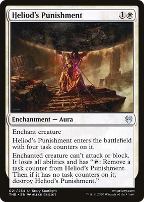 Heliod&#39;s Punishment 021/254 - Theros Beyond Death (THB)