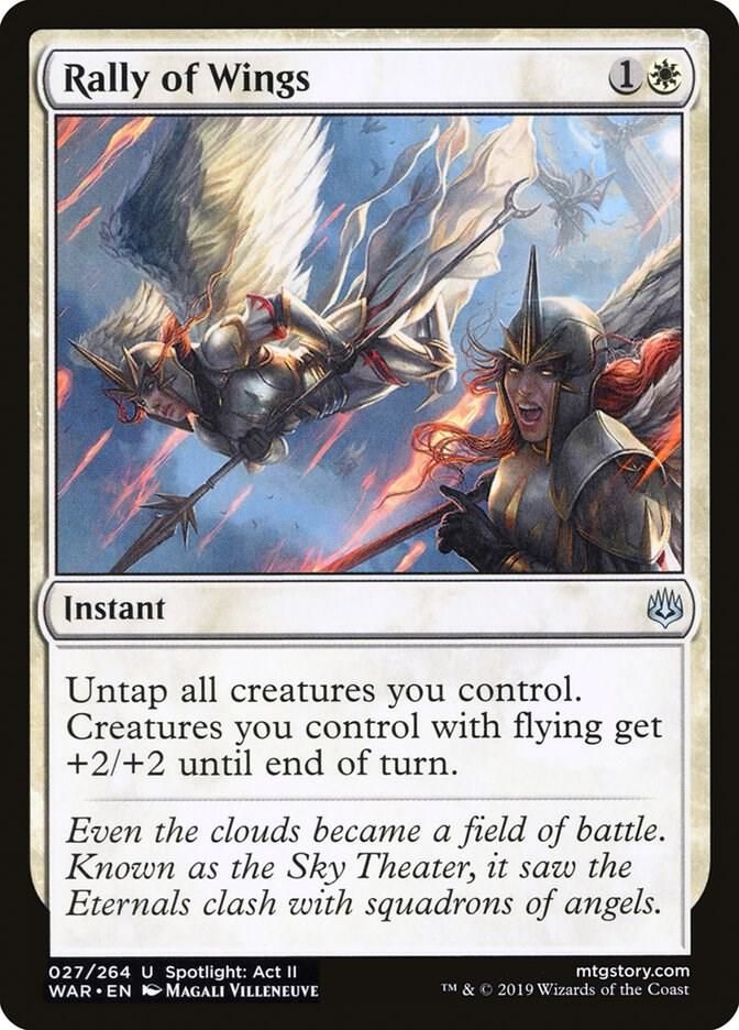 Rally of Wings 027/264 - War of the Spark (WAR)