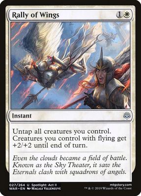 Rally of Wings 027/264 - War of the Spark (WAR)