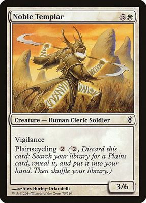 Noble Templar 75/210 - Conspiracy (CNS)