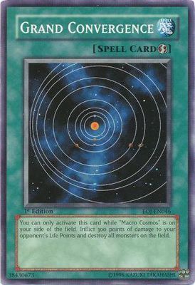 Grand Convergence - EOJ-EN046 - Common 1st Edition Enemy Of Justice [EOJ] 1st Edition Singles