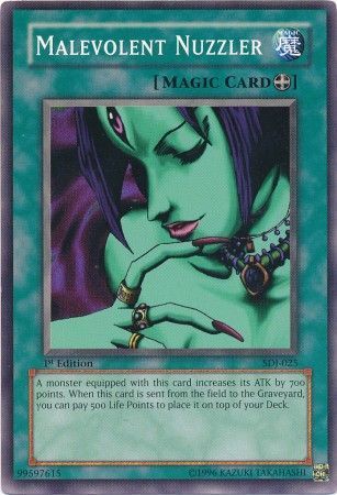 Malevolent Nuzzler - SDJ-025 - Common 1st Edition Starter Deck: Joey [SDJ] 1st Edition Singles