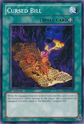 Cursed Bill - STBL-EN059 - Common 1st Edition Starstrike Blast 1st Edition Singles