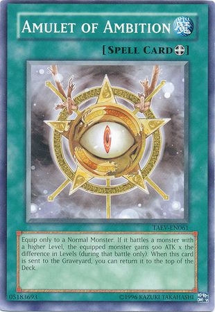 Amulet of Ambition - TAEV-EN061 - Common Unlimited Tactical Evolution [TAEV] Unlimited Singles