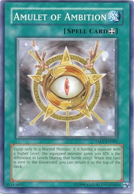 Amulet of Ambition - TAEV-EN061 - Common Unlimited Tactical Evolution [TAEV] Unlimited Singles