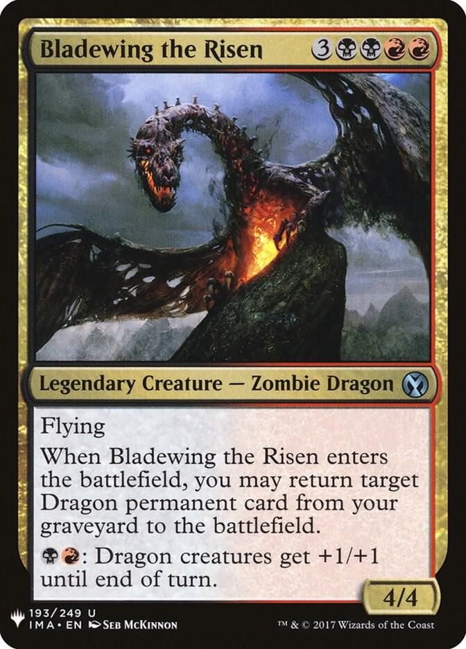 Bladewing the Risen 193/249 - The List Reprints (LIST)