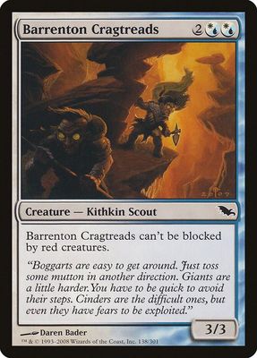 Barrenton Cragtreads 138/301 - Shadowmoor (SHM)