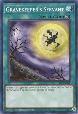 Gravekeeper&#39;s Servant - SRL-EN031 - Common Unlimited (25th Reprint) Spell Ruler 25th Anniversary Singles