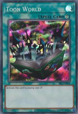 Toon World - SRL-EN076 - Super Rare Unlimited (25th Reprint) Spell Ruler 25th Anniversary Singles