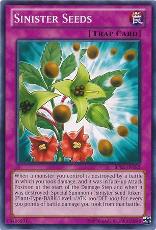 Sinister Seeds - BP02-EN192 - Common Unlimited Battle Pack 2: War of the Giants Unlimited Singles