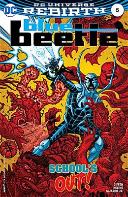 SH Blue Beetle Comic Issue 5 DC Rebirth Ingles
