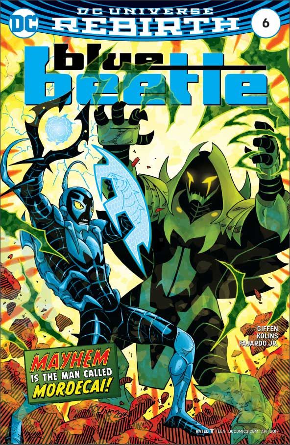 SH Blue Beetle Comic Issue 6 DC Rebirth Ingles