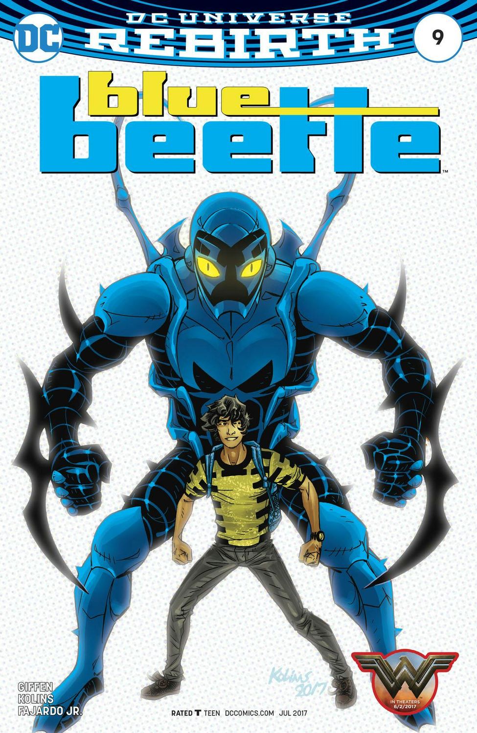 SH Blue Beetle Comic Issue 9 DC Rebirth Ingles
