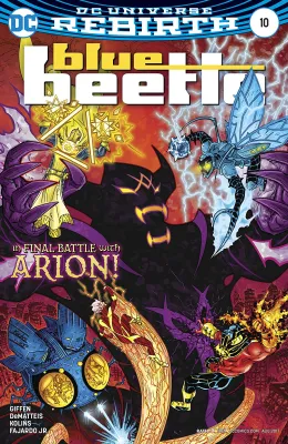 SH Blue Beetle Comic Issue 10 DC Rebirth Ingles