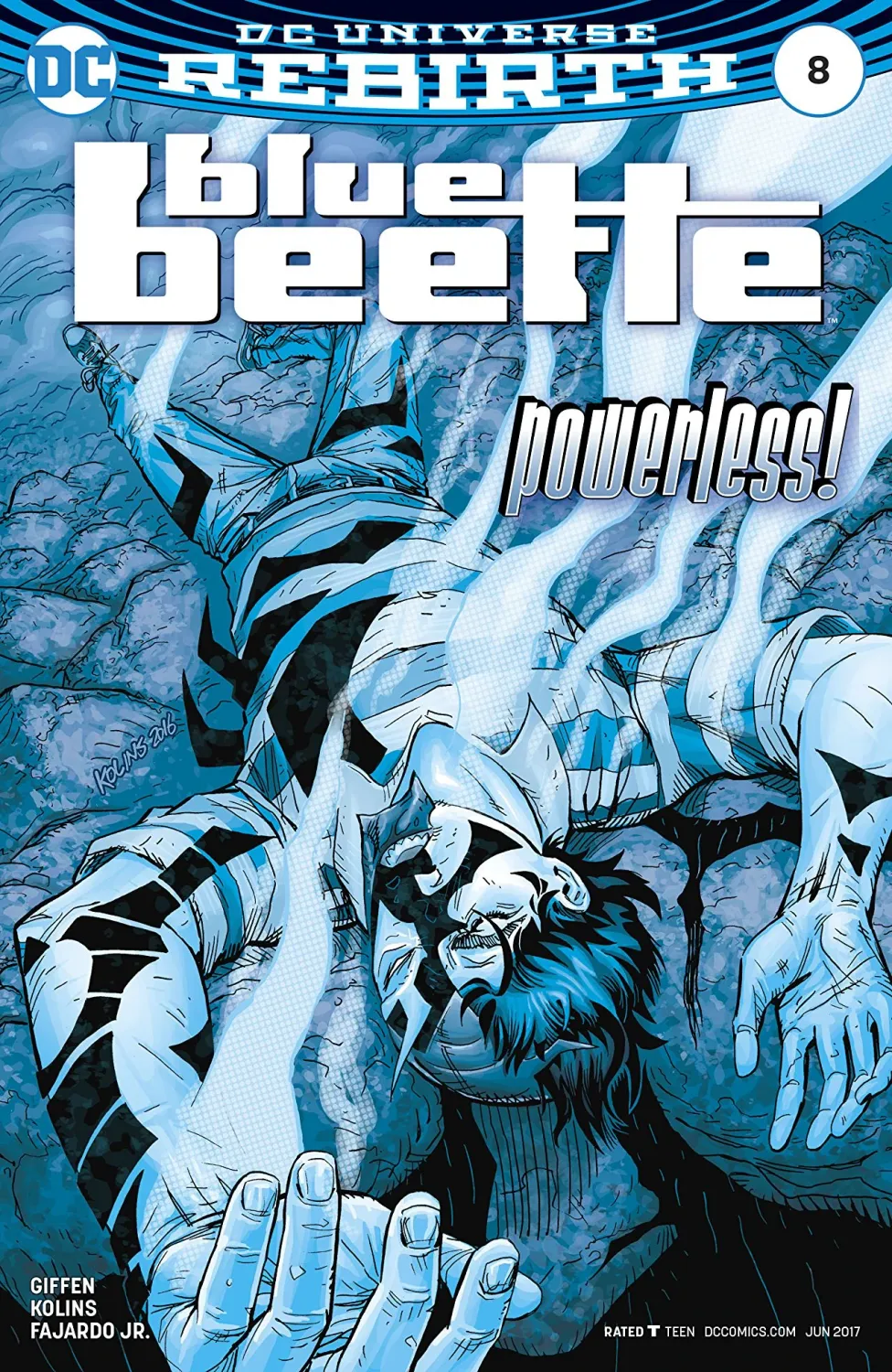 SH Blue Beetle Comic Issue 8 DC Rebirth Ingles