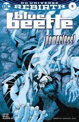 SH Blue Beetle Comic Issue 8 DC Rebirth Ingles
