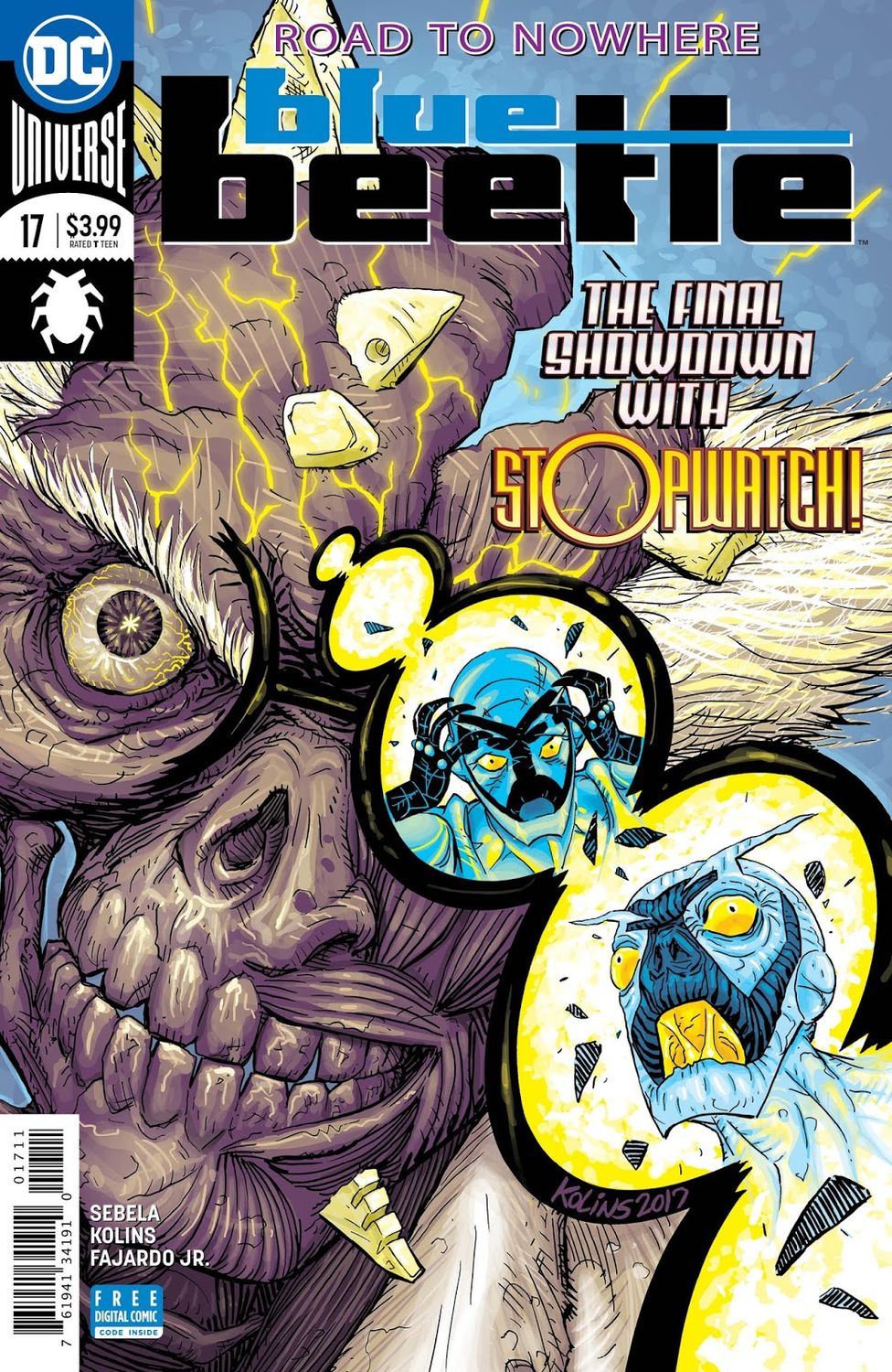 SH Blue Beetle Comic Issue 17 DC Rebirth Ingles