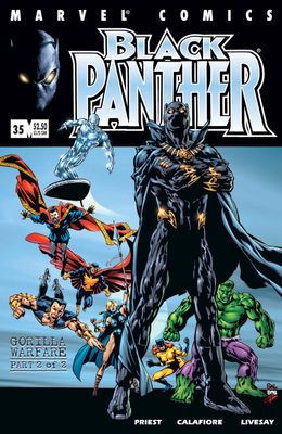 SH Black Panther Issue 35 Marvel Comics Ingles