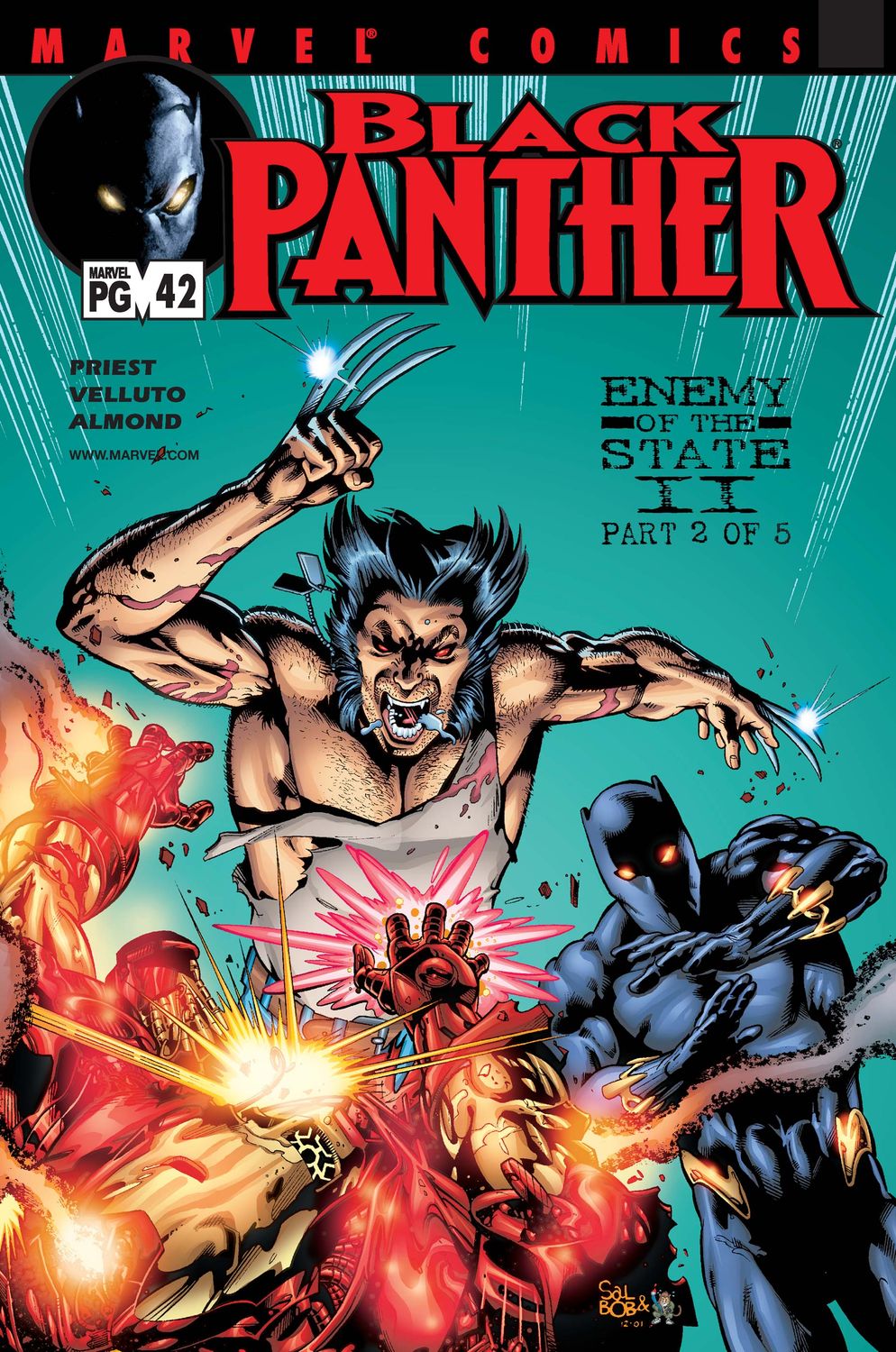 SH Black Panther Comic Issue 42 Marvel Comics Ingles