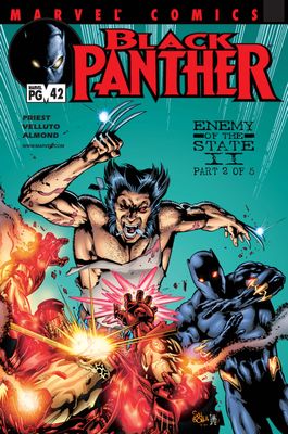 SH Black Panther Comic Issue 42 Marvel Comics Ingles