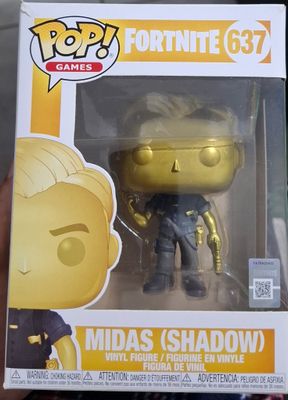 SH8 Midas Shadow Figura Funko Pop Fortnite Figura *Caja Danada*