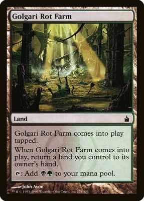Golgari Rot Farm - Ravnica: City of Guilds (RAV) Ravnica: City of Guilds