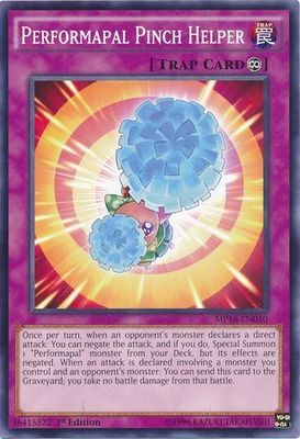 Performapal Pinch Helper - MP16-EN030 - Common 1st Edition Yu-Gi-Oh! 2016 Mega-Tins 1st Edition Singles