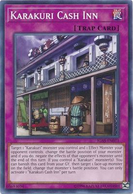 Karakuri Cash Inn - IGAS-EN073 - Common Unlimited Ignition Assault Unlimited Singles (espanol)