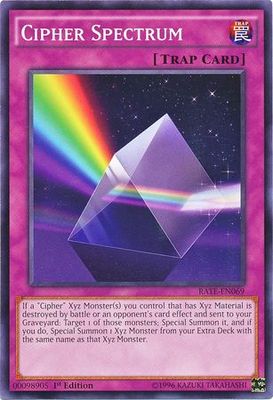 Cipher Spectrum - RATE-EN069 - Common 1st Edition Raging Tempest 1st Edition Singles (espanol)