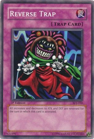 Reverse Trap - SDJ-050 - Common 1st Edition Starter Deck: Joey [SDJ] 1st Edition Singles