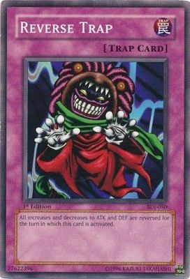 Reverse Trap - SDJ-050 - Common 1st Edition Starter Deck: Joey [SDJ] 1st Edition Singles