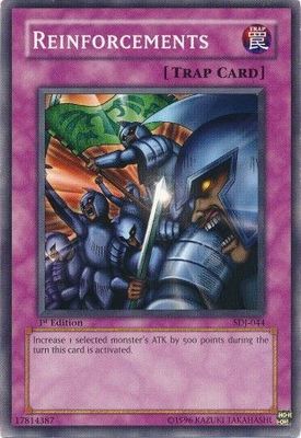 Reinforcements - SDJ-044 - Common 1st Edition Starter Deck: Joey [SDJ] 1st Edition Singles