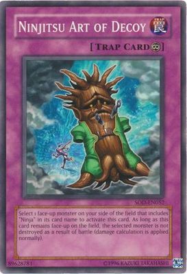 Ninjitsu Art of Decoy - SOD-EN052 - Common Unlimited Soul of the Duelist [SOD] Unlimited Singles