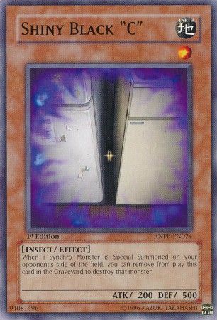 Shiny Black C - ANPR-EN024 - Common 1st Edition Ancient Prophecy [ANPR] 1st Edition Singles (espanol)