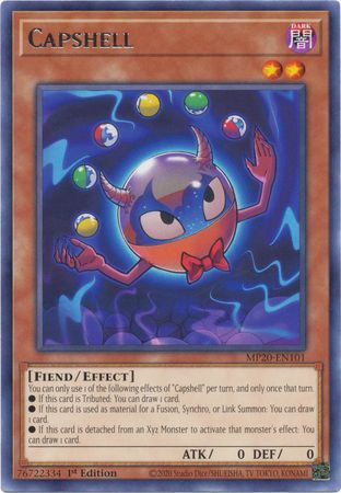 Capshell - MP20-EN101 - Rare 1st Edition 2020 Mega-Tin: Lost Memories 1st Edition Singles