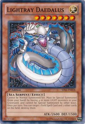 Lightray Daedalus - SDLI-EN018 - Common 1st Edition Structure Deck: Realm of Light 1st Edition Singles