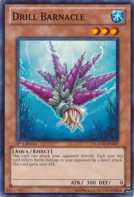 Drill Barnacle - GENF-EN007 - Common 1st Edition Generation Force 1st Edition Singles