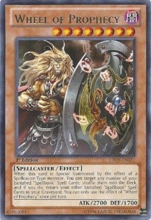 Wheel of Prophecy - LTGY-EN031 - Rare 1st Edition Lord of the Tachyon Galaxy 1st Edition Singles