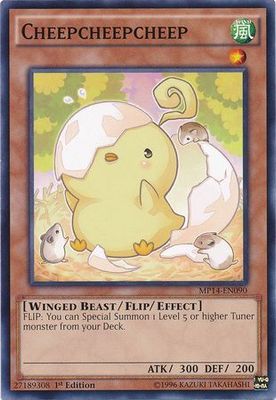 Cheepcheepcheep - MP14-EN090 - Common 1st Edition Yu-Gi-Oh! 2014 Mega-Tins Singles