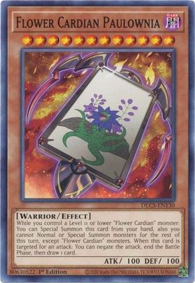 Flower Cardian Paulownia - DLCS-EN130 - Common 1st Edition Dragons of Legend The Complete Series 1st Edition Singles