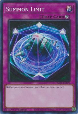 Summon Limit - RA01-EN070 - Super Rare 25th Anniversary Rarity Collection Singles