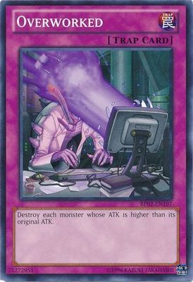 Overworked - BP02-EN197 - Common Unlimited Battle Pack 2: War of the Giants Unlimited Singles