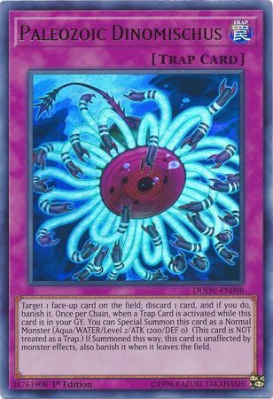 Paleozoic Dinomischus - DUOV-EN098 - Ultra Rare 1st Edition Duel Overload 1st Edition Singles