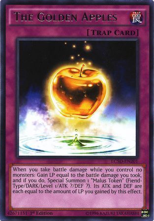 The Golden Apples - LC5D-EN201 - Rare 1st Edition Legendary Collection 5D&#39;s LC5D Singles